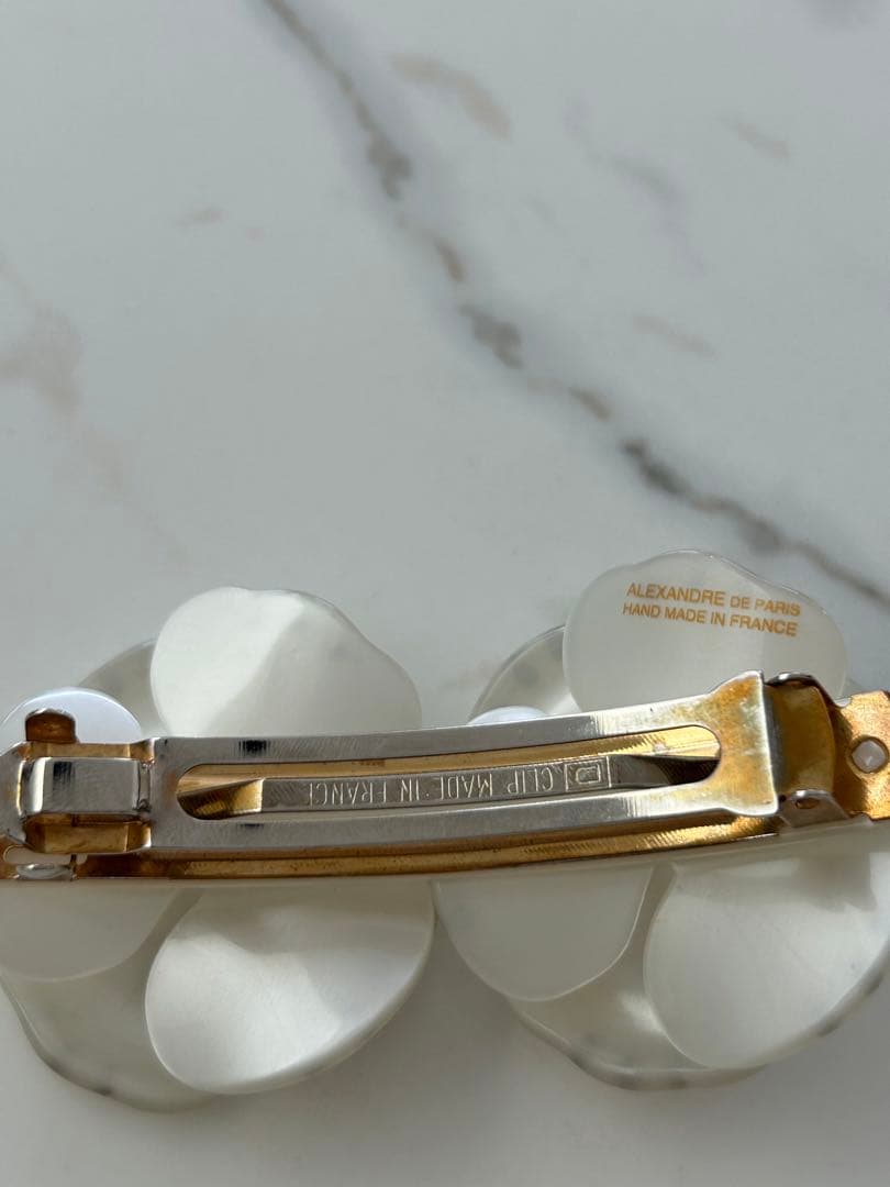 アレクサンドルドゥパリ　双子　カメリア　バレッタ