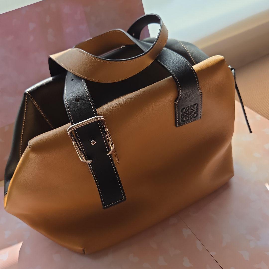 期間限定値下♪ほぼ未使用☆LOEWE ロエベ ハンドバッグ ボストンバッグ