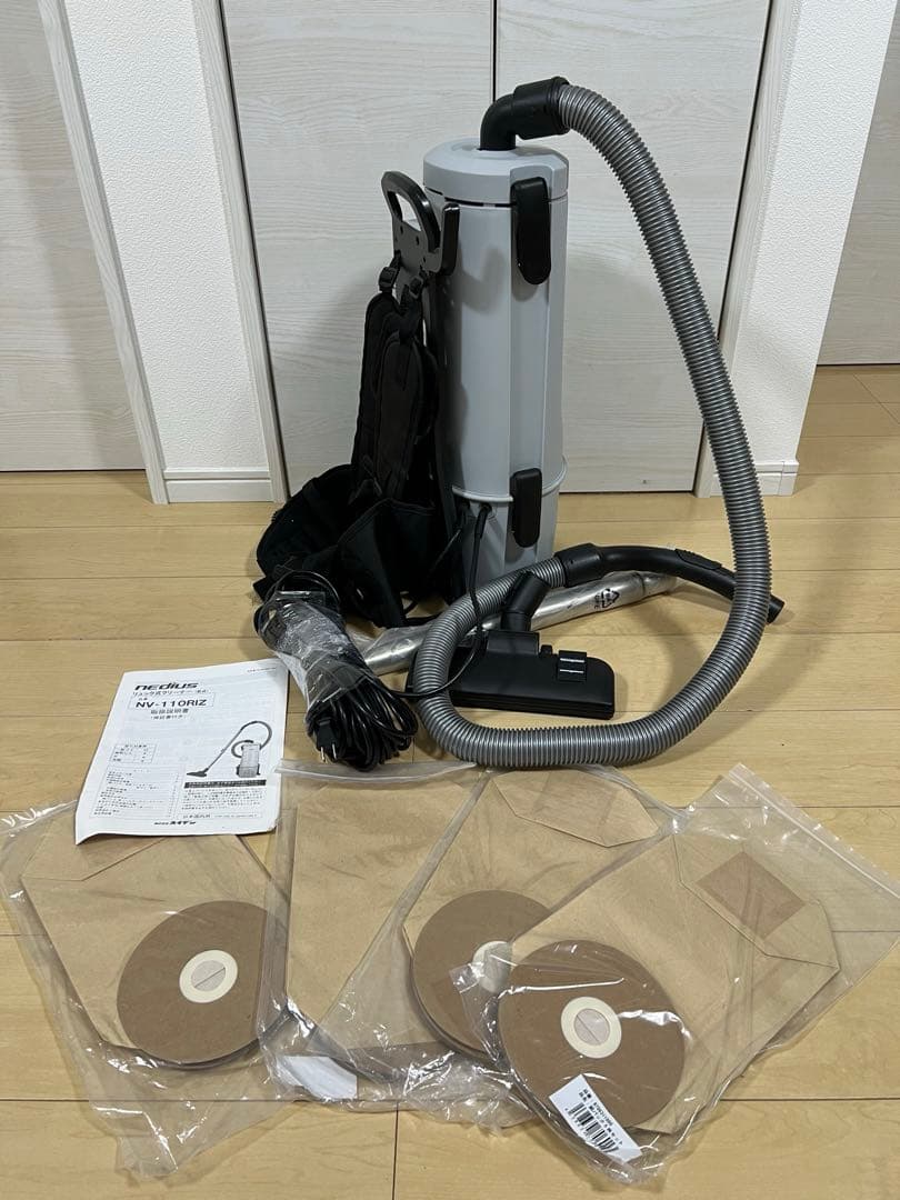 【美品】スイデン リュック式クリーナー nedius NV-110RIZ