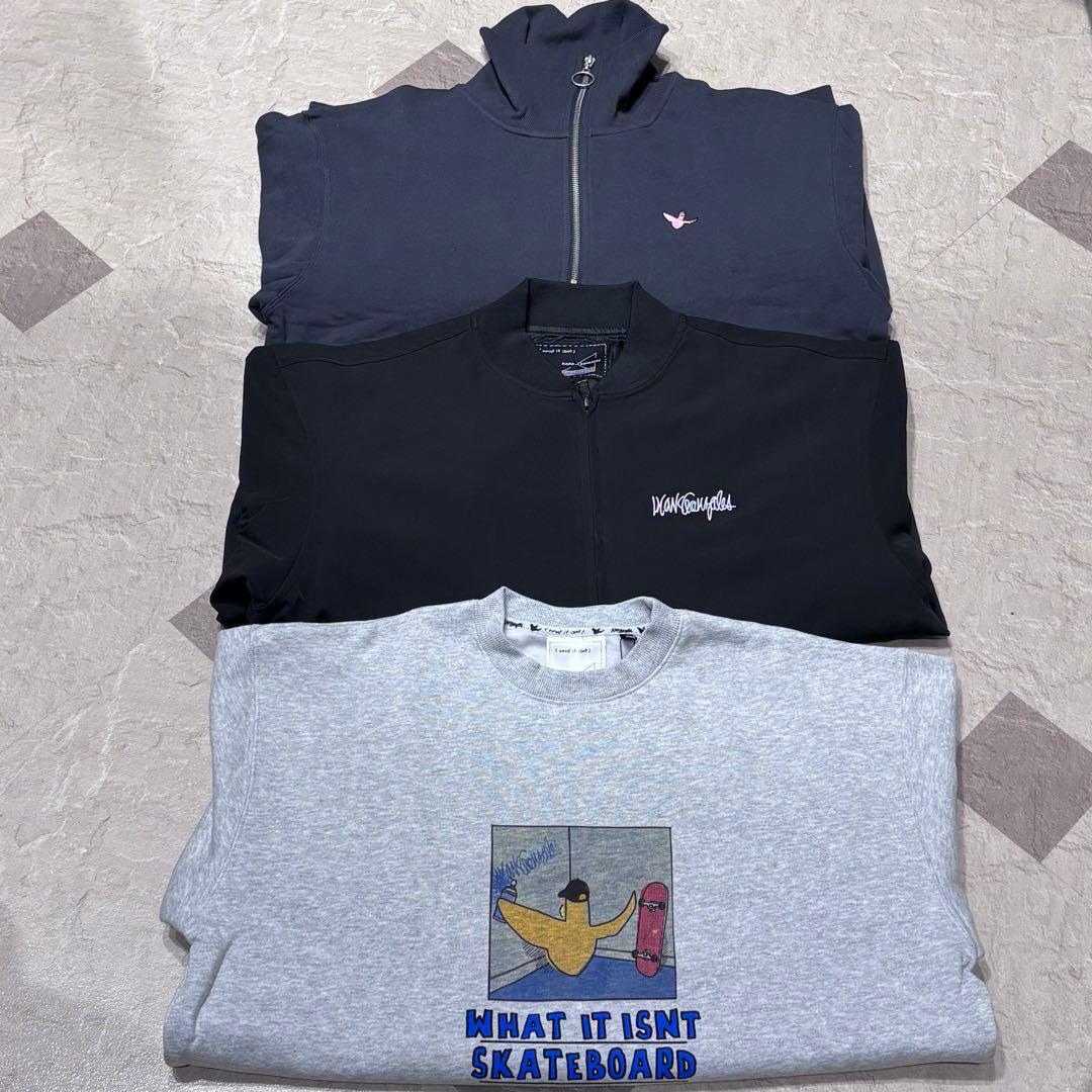 MarkGonzalesジャケット・スウェット・ハーフジップスウェット3SET