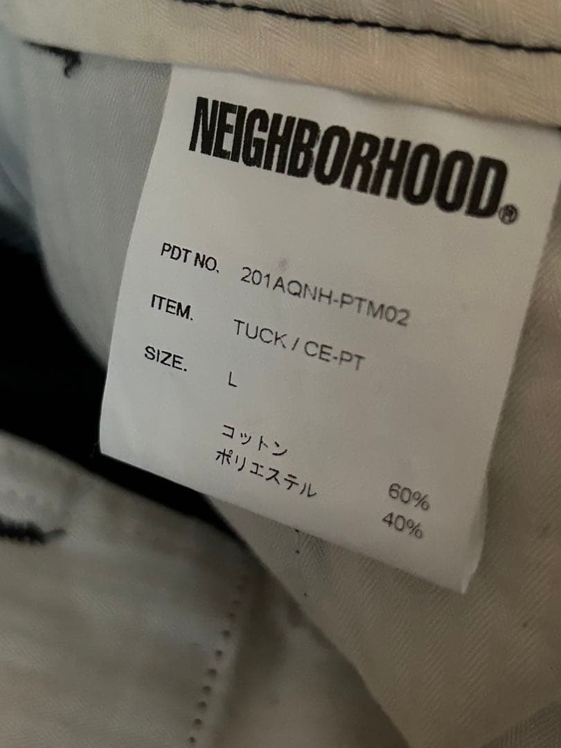 新品❤️ネイバーフッド　ワイドテーパード　チノパンツ　WTAPS