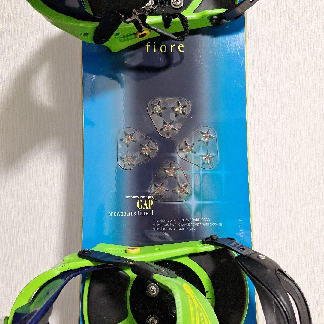 スノーボードセット　GAP稀少フィオレ１４７センチ　バートンカスタムMサイズ
