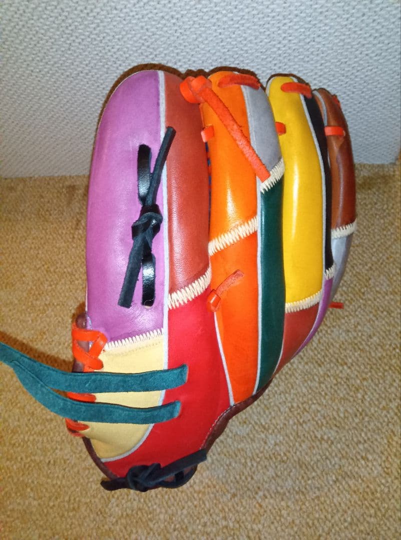 よー　様　ミズノTSUNAGI（端材） 軟式グローブ