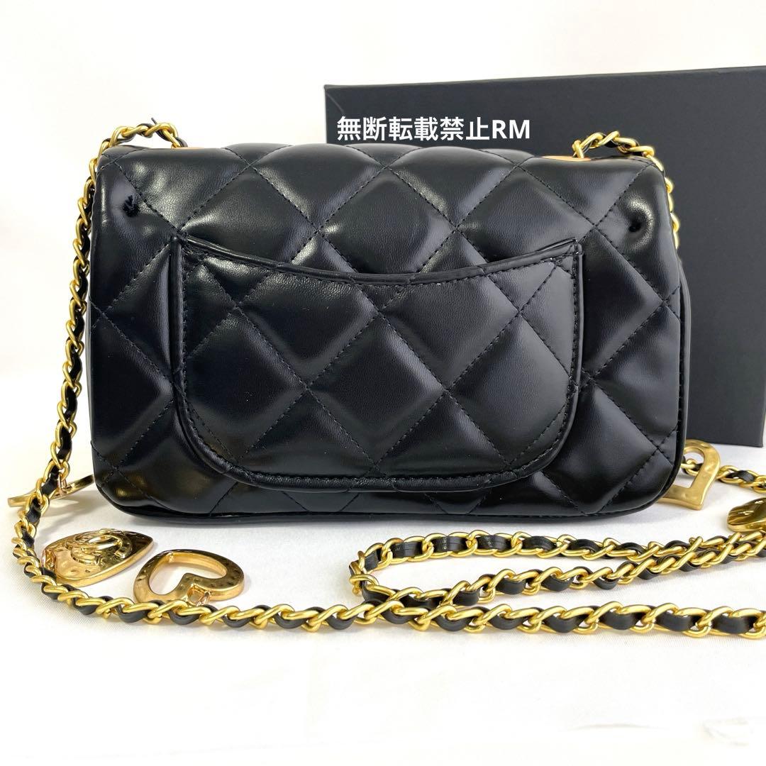 シャネル ノベルティ ハートチェーン ショルダー