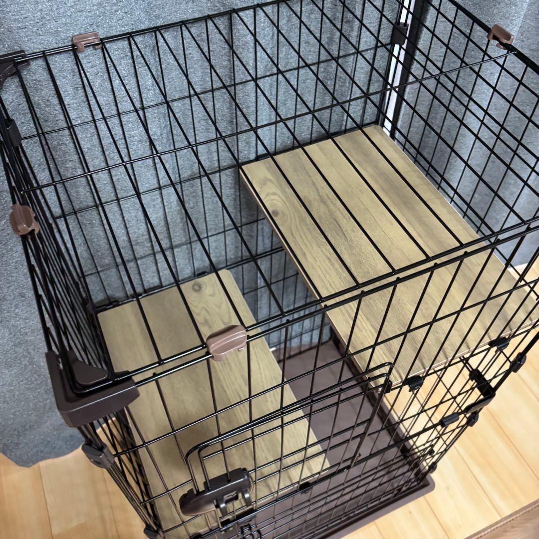 猫用キャットケージ 黒