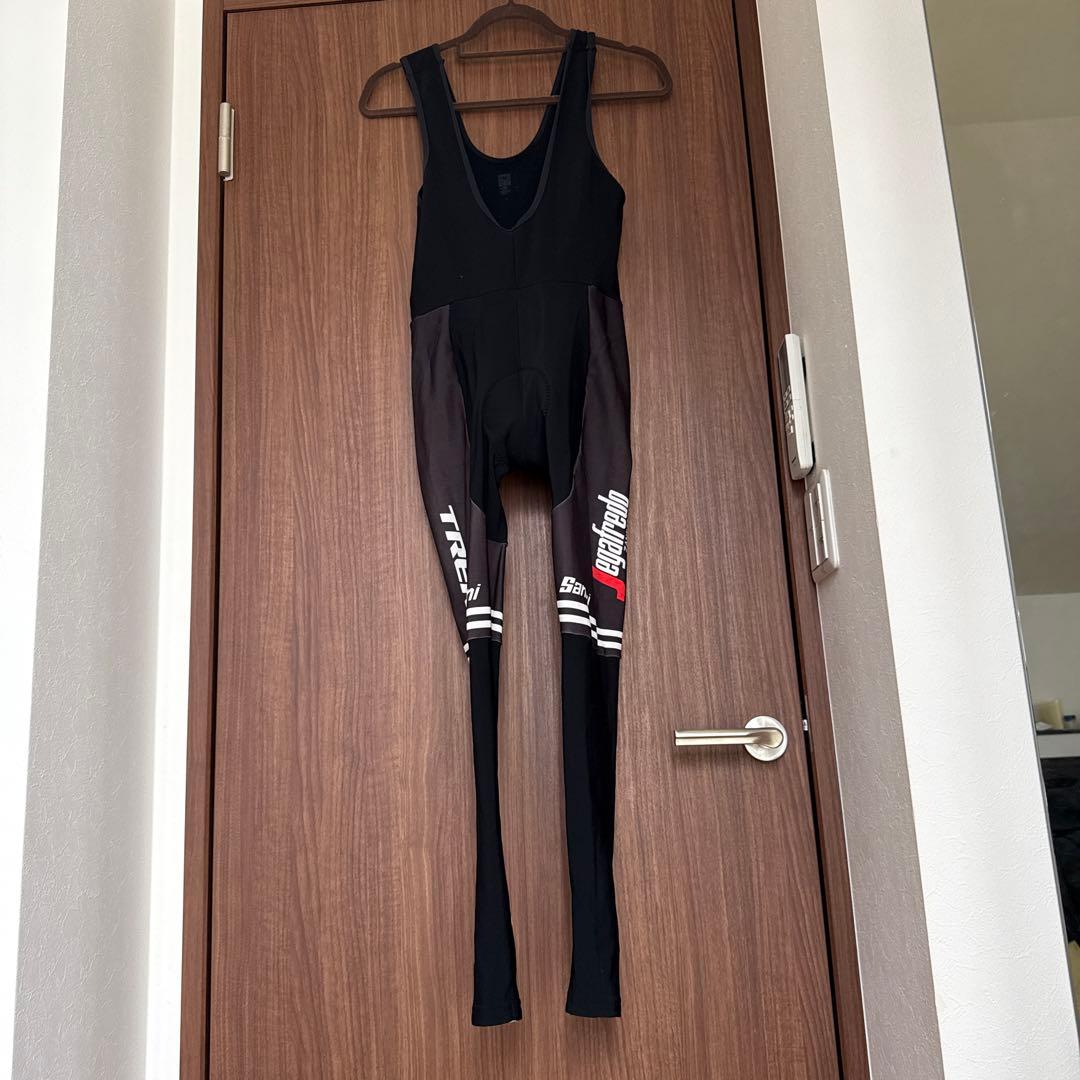 TREK サイクルジャージ S イエロー　ビブタイツ　Ｍ