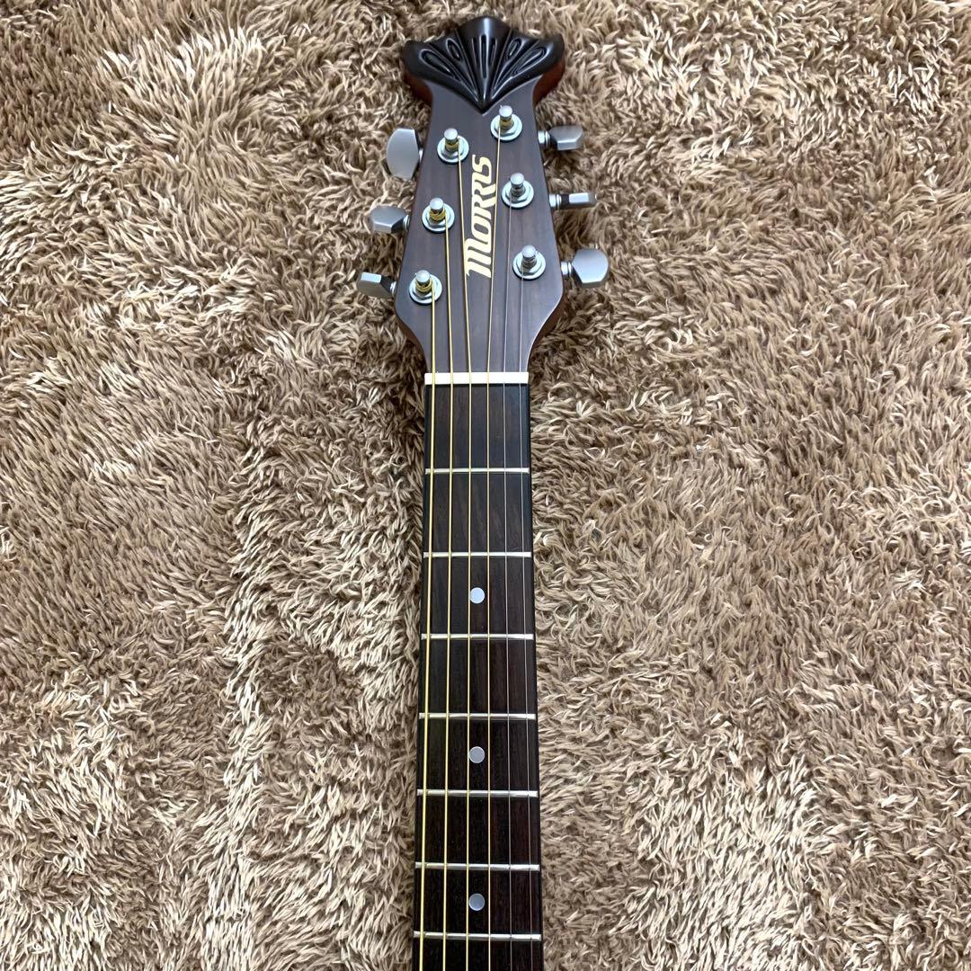 【 美品・新品弦・メンテ済】MORRIS TR601 エレアコ　モーリス