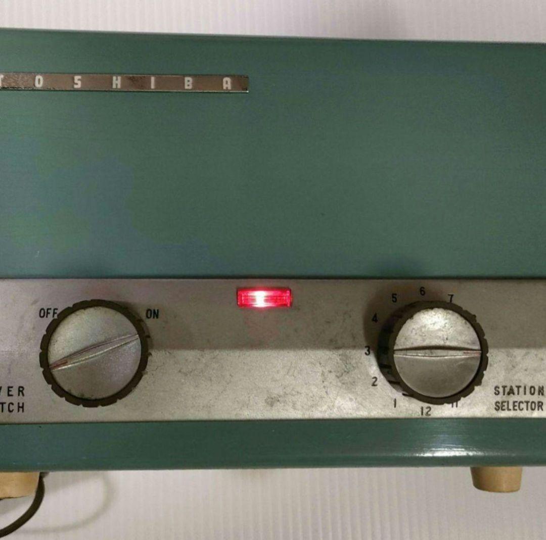 【昭和レトロ・インテリアに！】東芝 テレビ放送波ブースター CB22