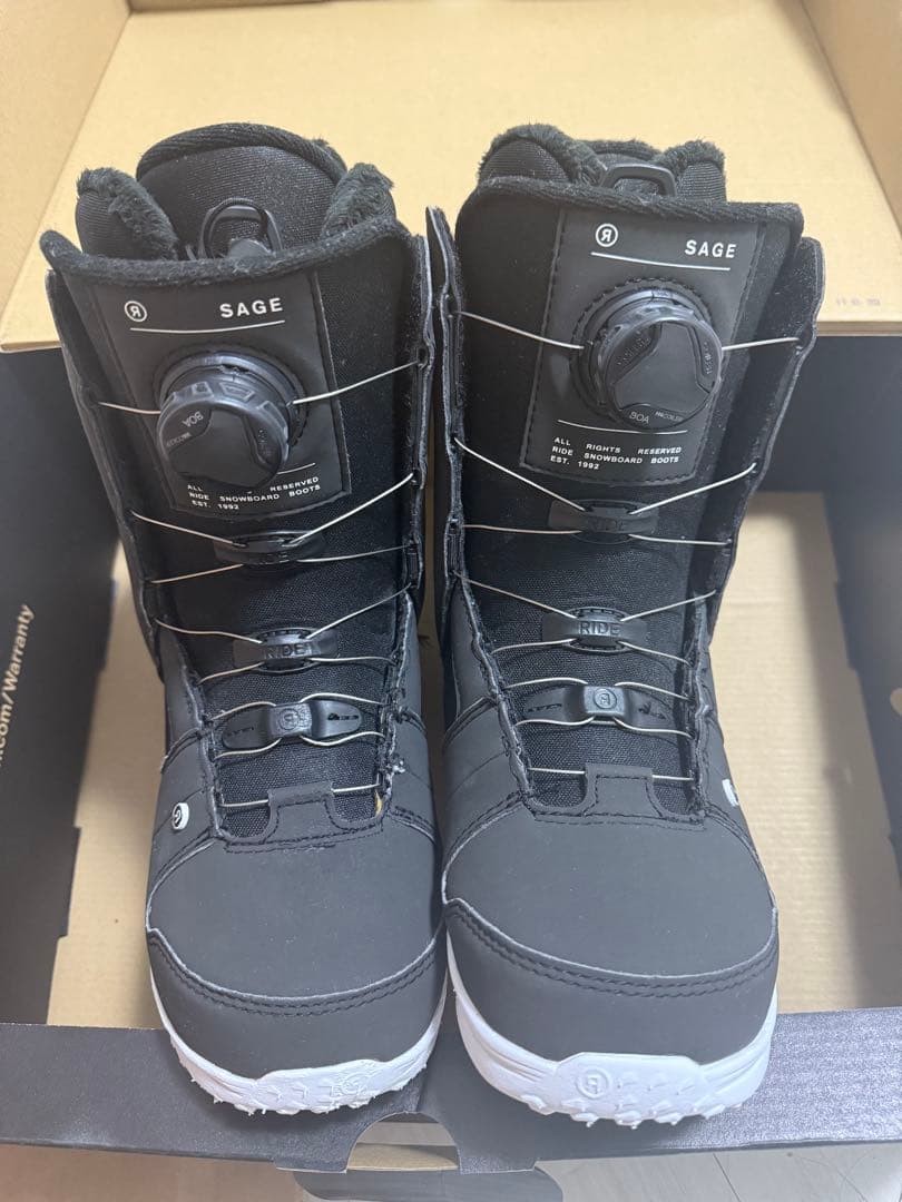 ミクロ　RIDE ライド　SAGE スノーボードブーツ 23cm