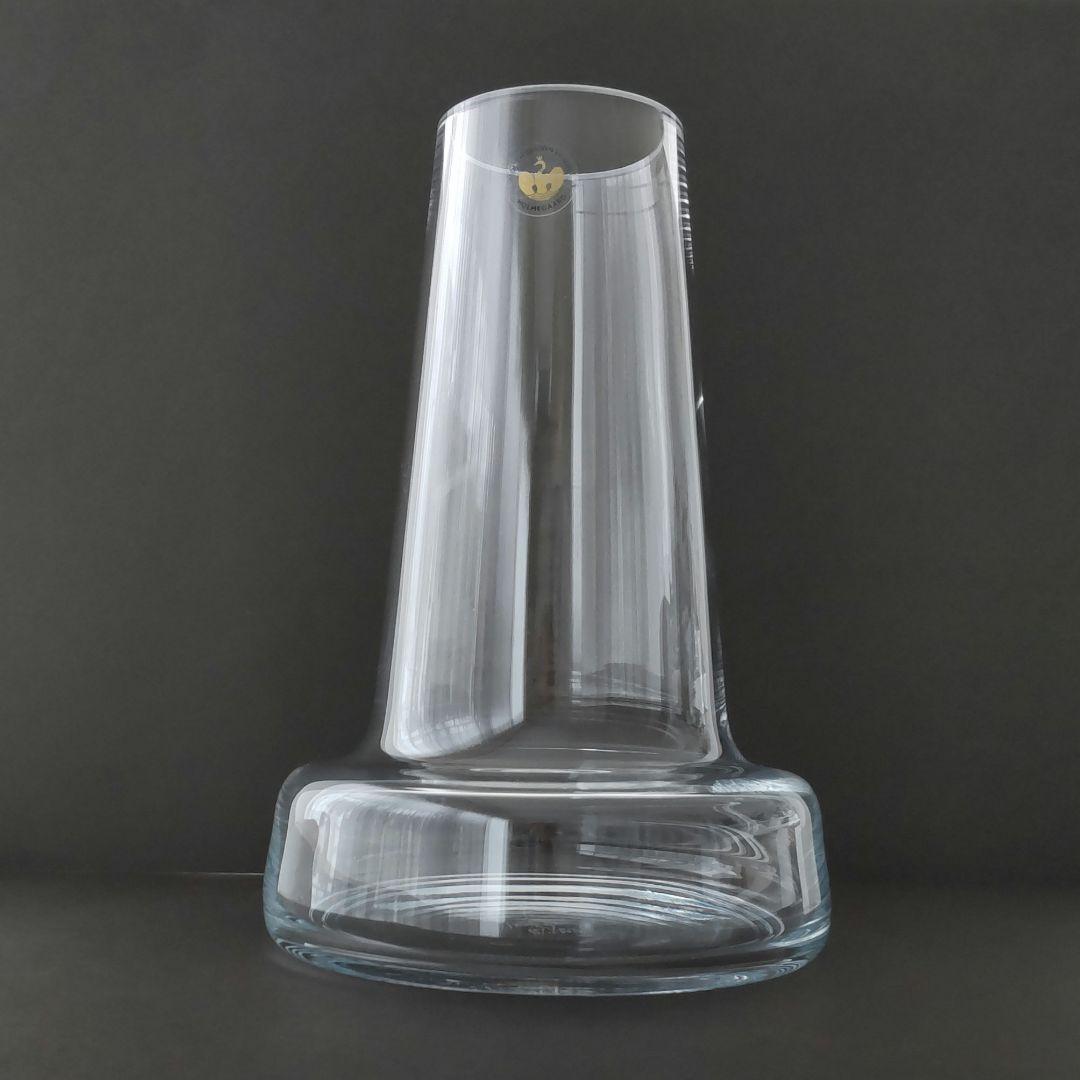 未使用品ホルムガード Holmegaard フローラ 24cm クリア ロング