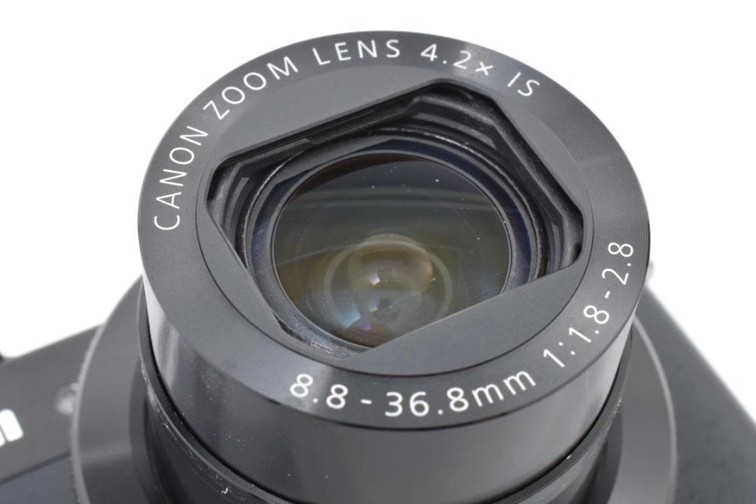美品 Canon PowerShot G7 X ブラック デジタルカメラ