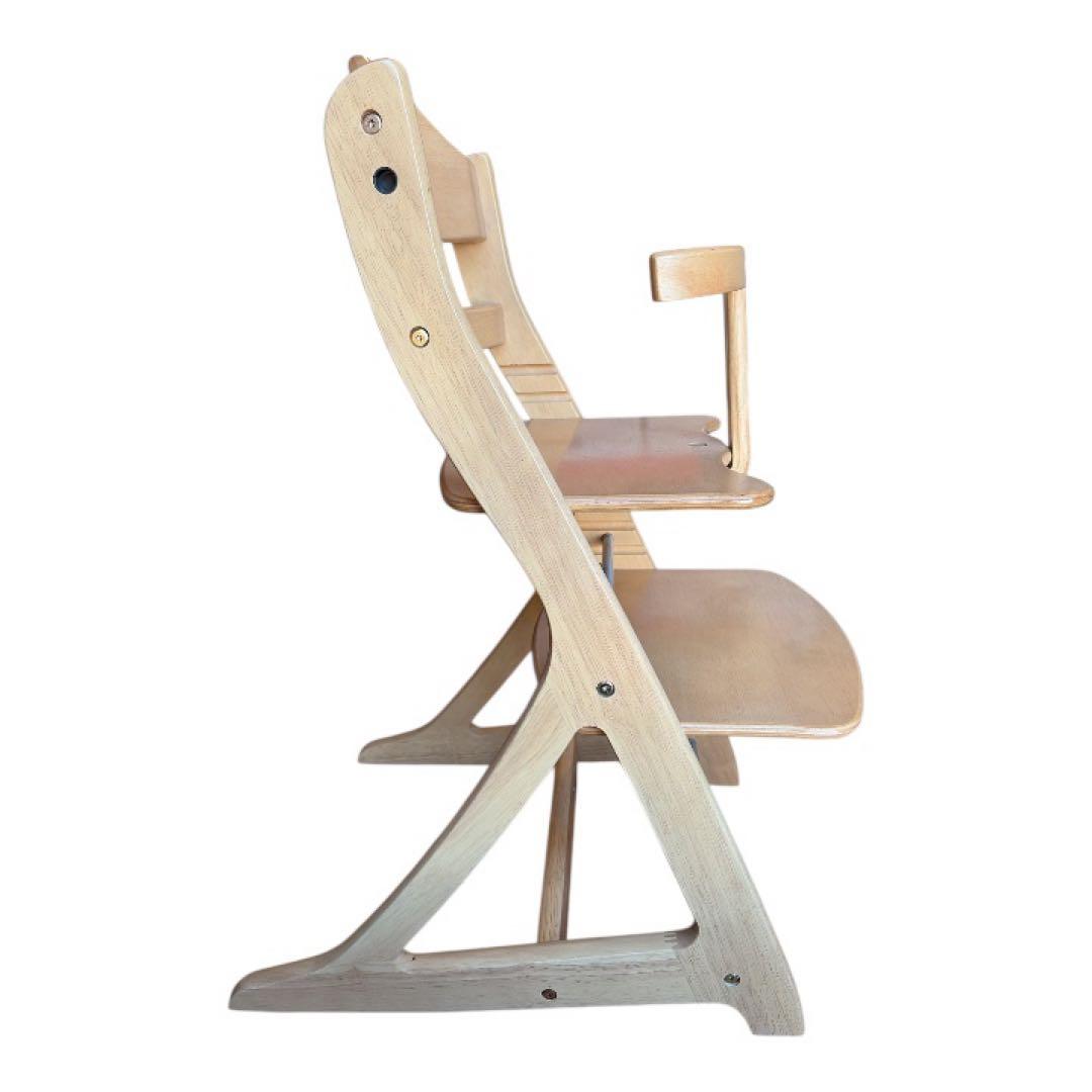 【送料無料】大和屋 すくすくチェア スリムプラス テーブル付