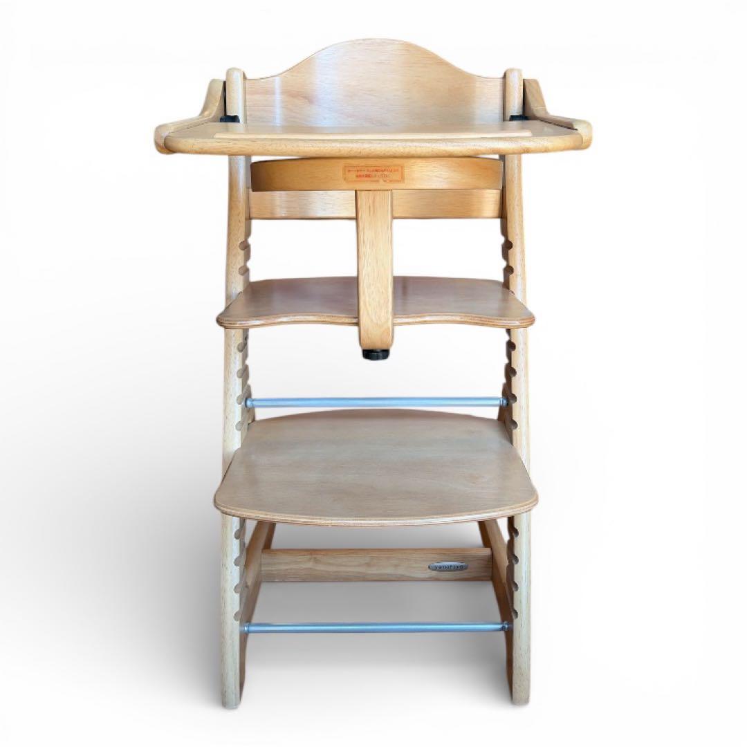 【送料無料】大和屋 すくすくチェア スリムプラス テーブル付