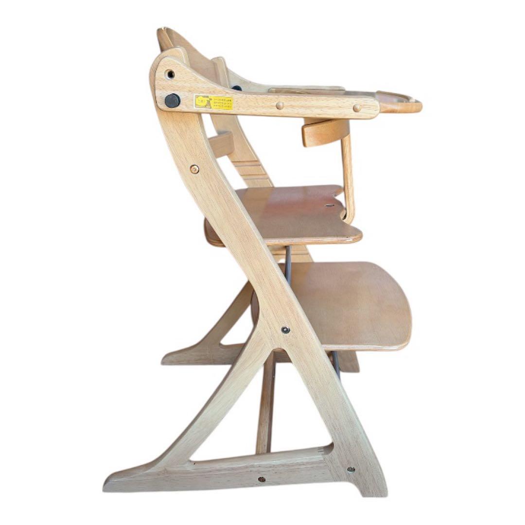 【送料無料】大和屋 すくすくチェア スリムプラス テーブル付