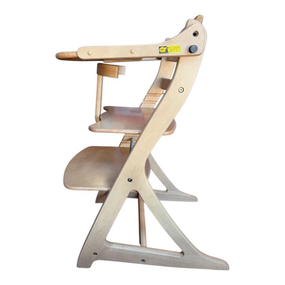 【送料無料】大和屋 すくすくチェア スリムプラス テーブル付