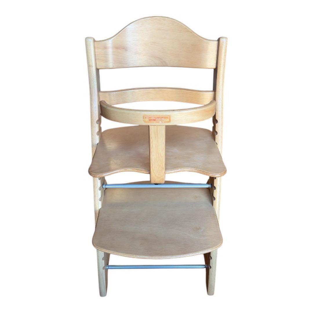 【送料無料】大和屋 すくすくチェア スリムプラス テーブル付