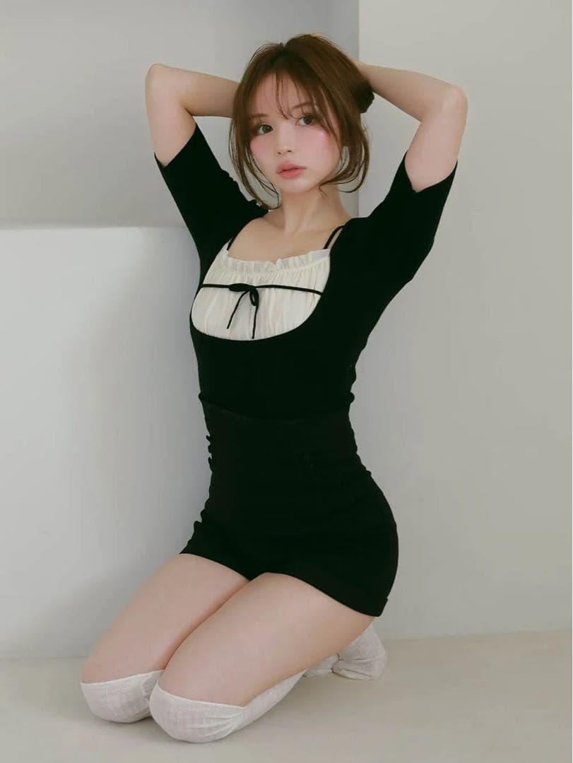 パンツ andmary Doll mini pants black M