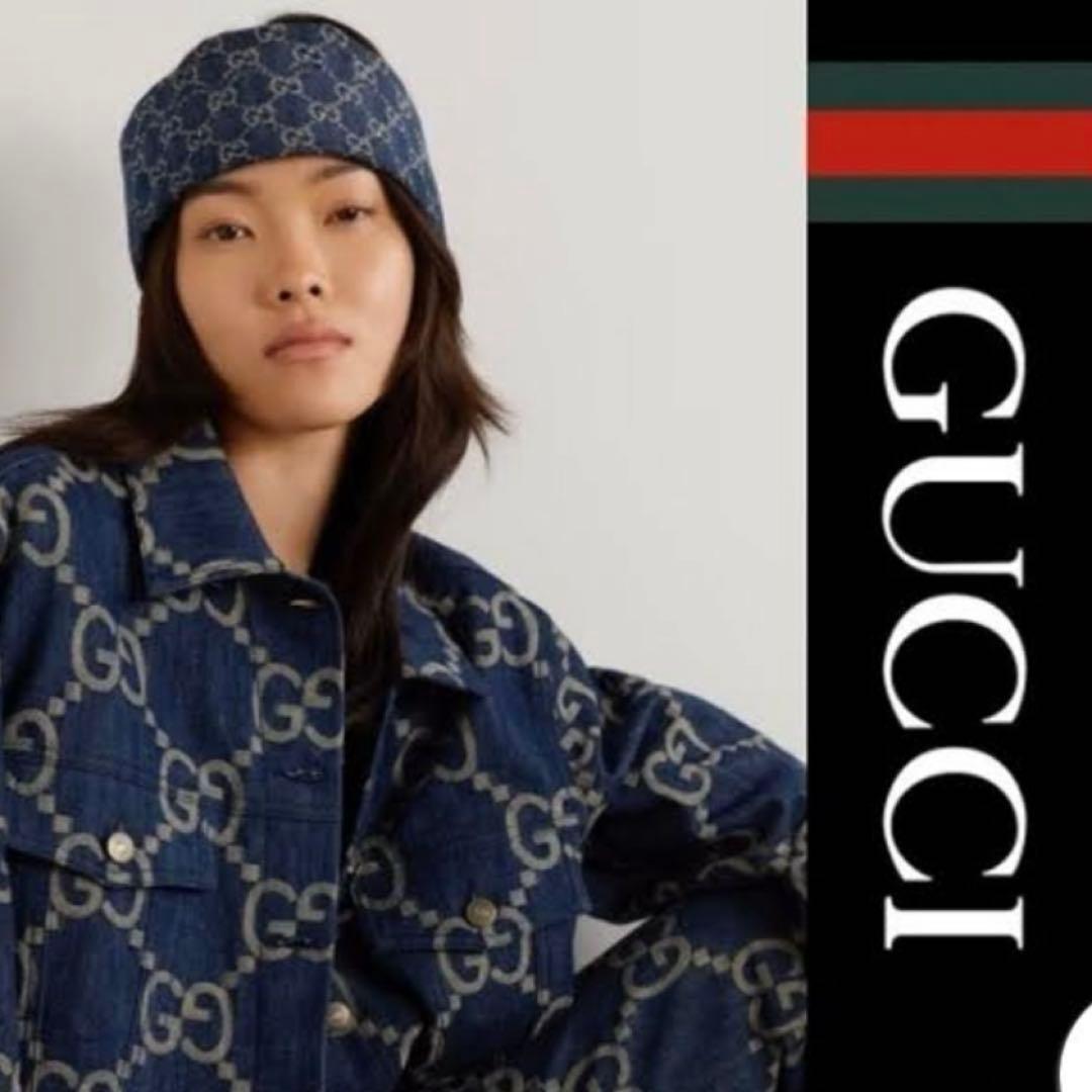 t*i様 GUCCIデニムヘアバンド