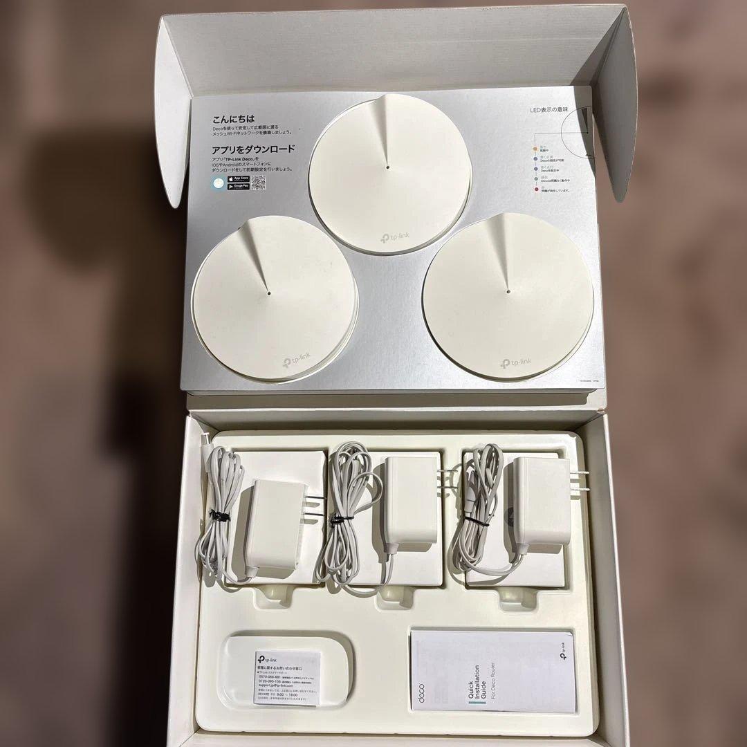 TP-Link メッシュ Wi-Fi Deco M5 3セット