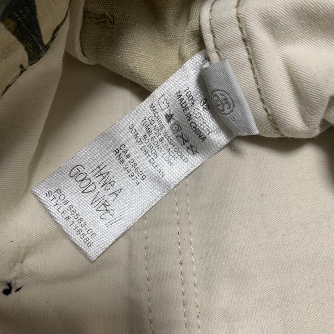 ステューシー リキッド マーブルカモ カーゴパンツ 迷彩