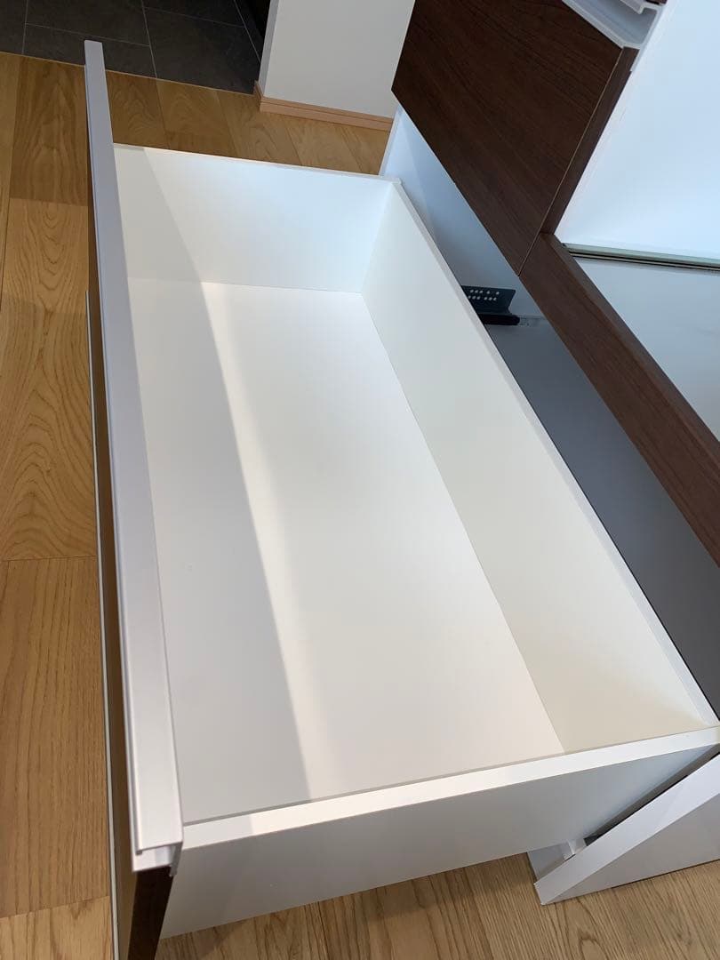 【期間限定・送料込み】 食器棚 キッチンボード キッチンカウンター (中古)