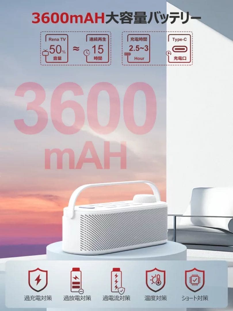 思いやり手元スピーカープロ ゼロ遅延 手元スピーカーテレビ用20W出力