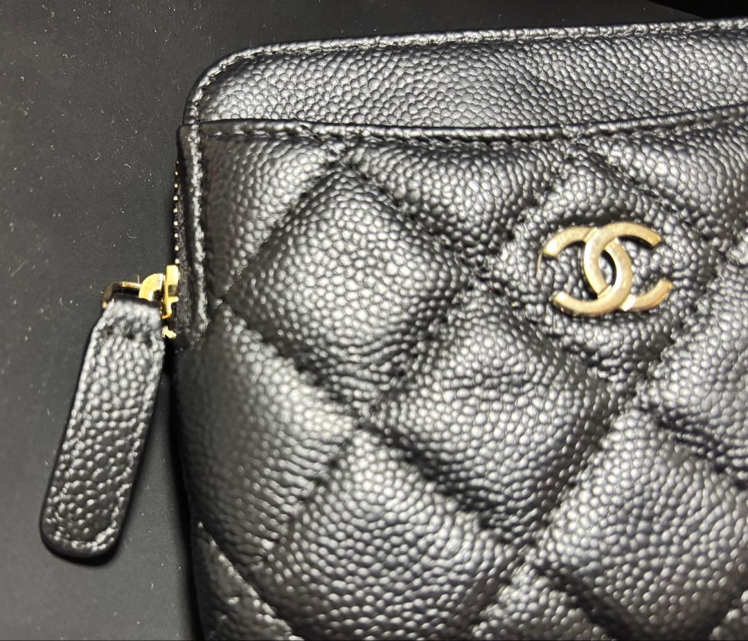 限定値下【美品】CHANEL ブラック マトラッセケース