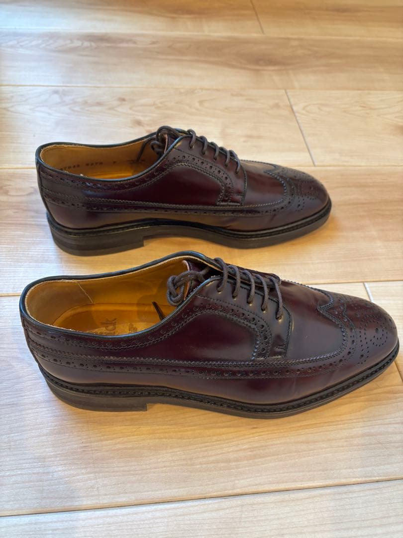 Berwick 1707 ウィングチップ　バーガンディ　26 CM