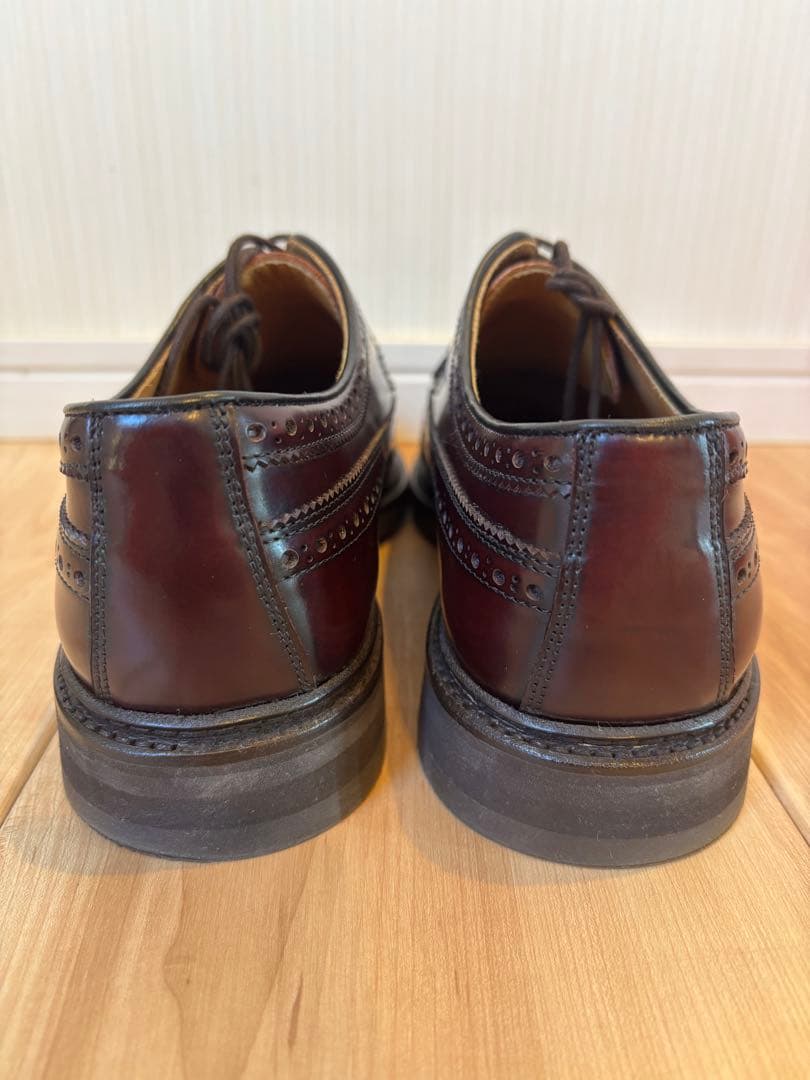 Berwick 1707 ウィングチップ　バーガンディ　26 CM