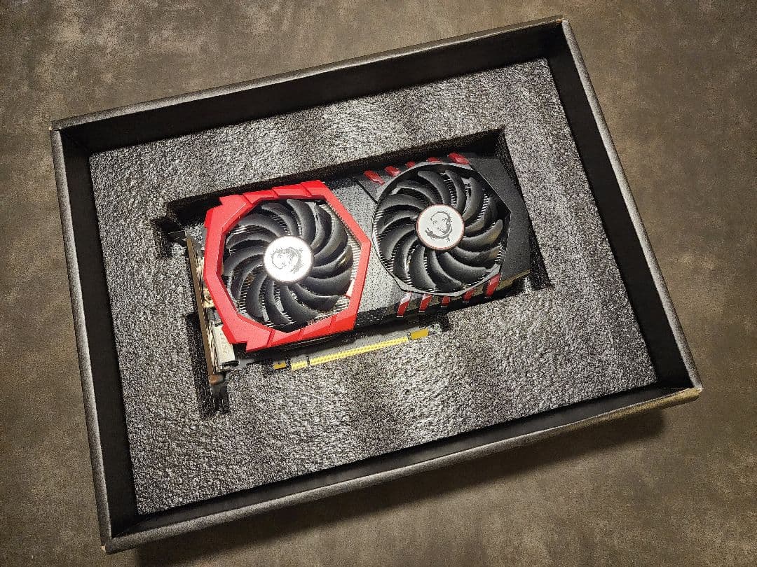 グラフィックボード・グラボ・ビデオカード MSI GeForce GTX 1050 Ti Gaming X 4GB