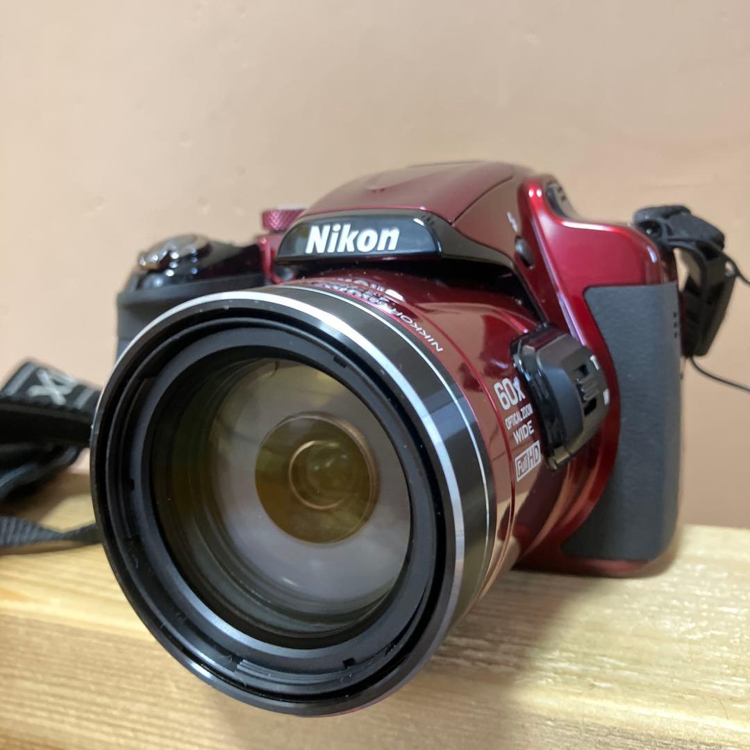 Nikon COOLPIX P600 光学60倍 コンデジ　予備バッテリー付き
