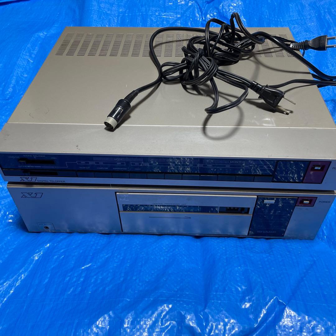 シャープ ジャンクSHARP シャープ （CZ-800 C） レコーダー セット