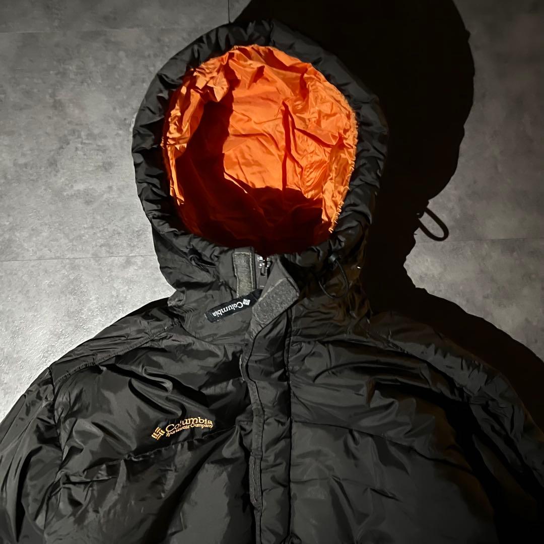 【大人気❗️】極暖！columbia 　ダウン　ダークブラウン　M