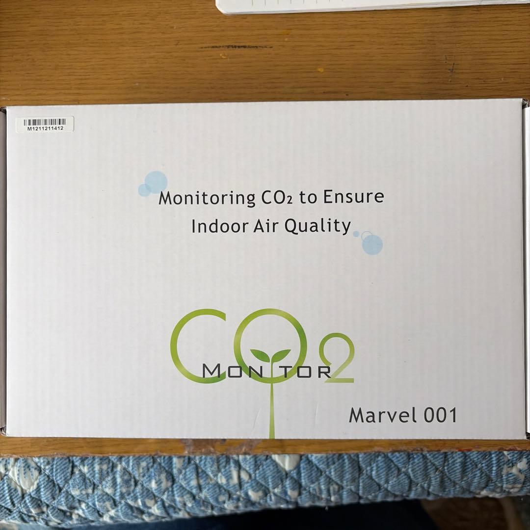 高精度 CO2モニター マーベル001【二酸化炭素濃度チェッカー】