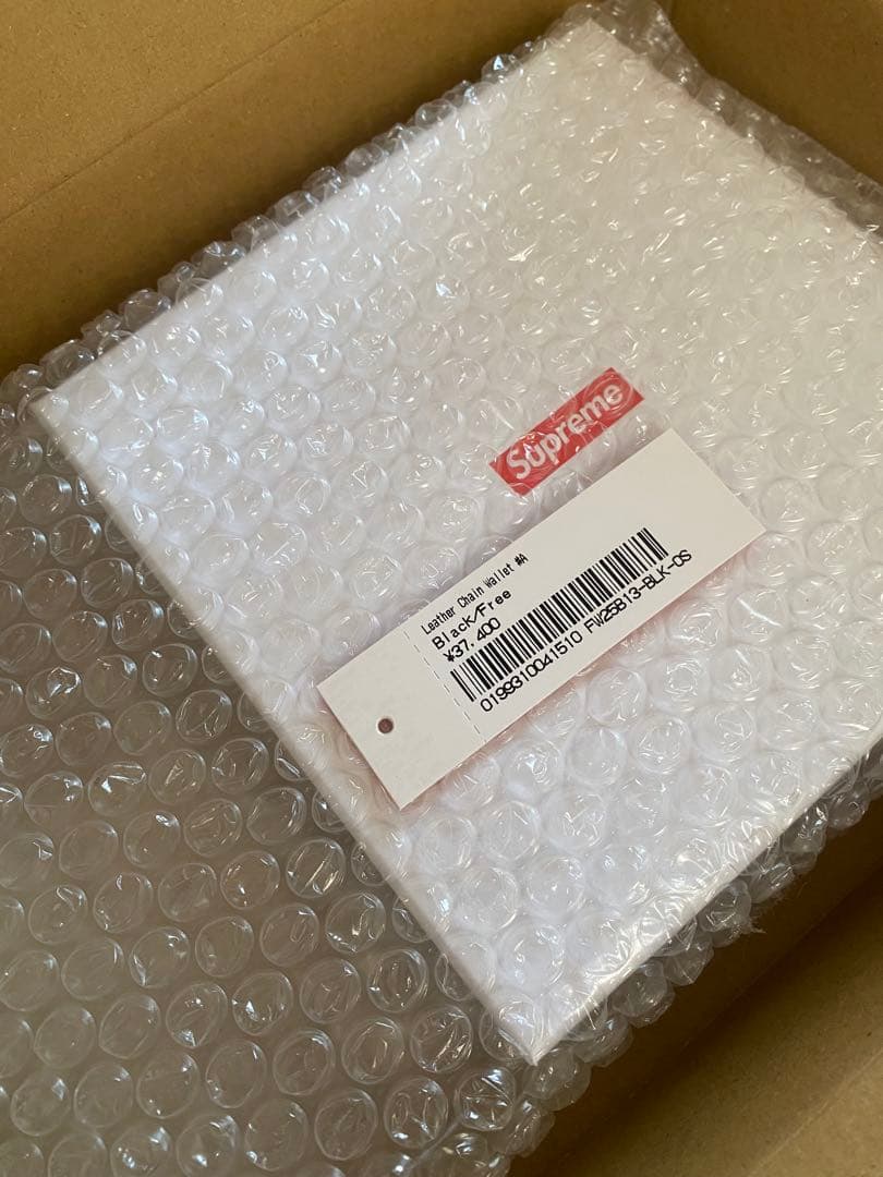 定価‼️25FW Supreme Leather Chain Wallet