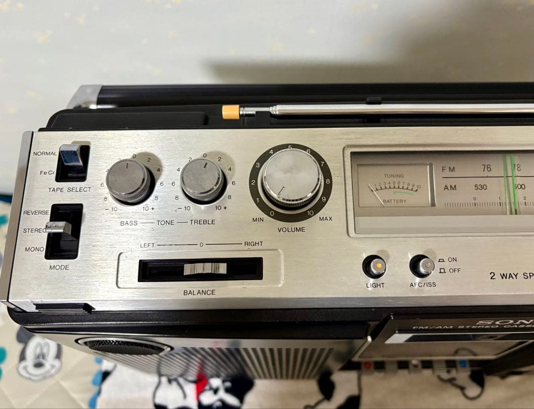 ソニー ラジカセ　CF-6500 ジルバップ　動作品　レトロ
