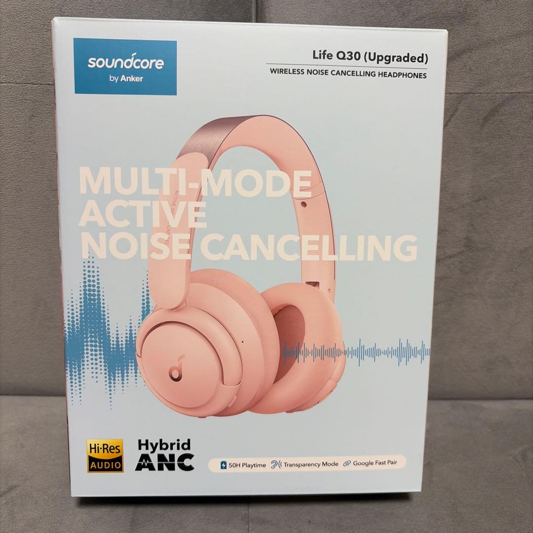 Anker Soundcore Life Q30 (Upgraded) ピンク