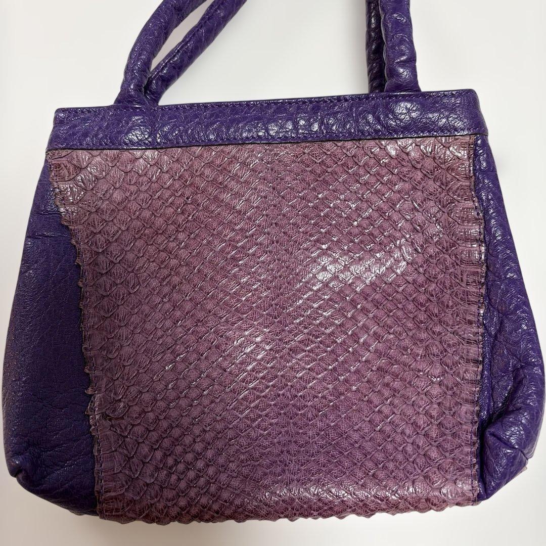 「はるさん専用〜ʕ•ᴥ•ʔ」IBIZA　美品！　パイソン　ハンドバッグとポーチ！