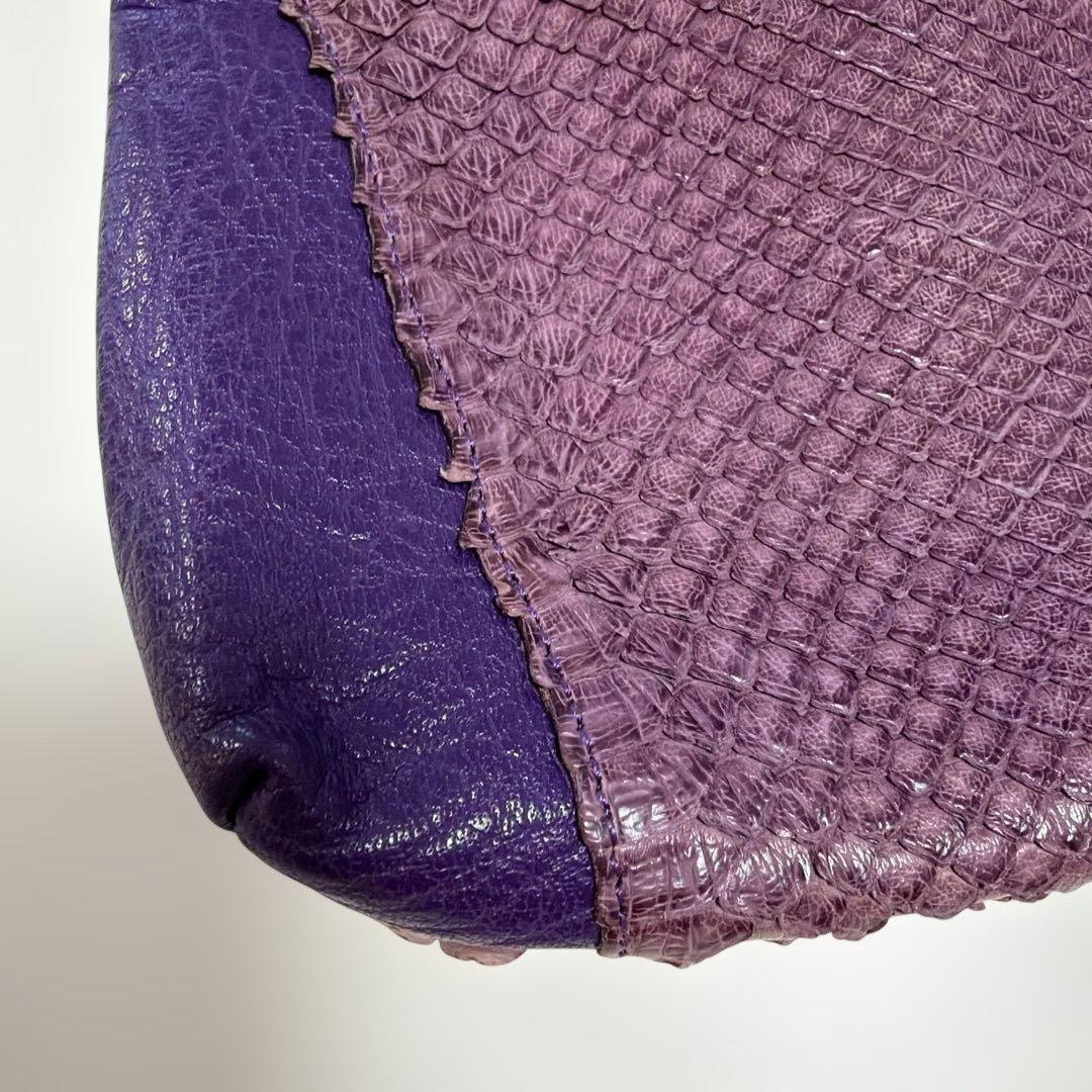 「はるさん専用〜ʕ•ᴥ•ʔ」IBIZA　美品！　パイソン　ハンドバッグとポーチ！