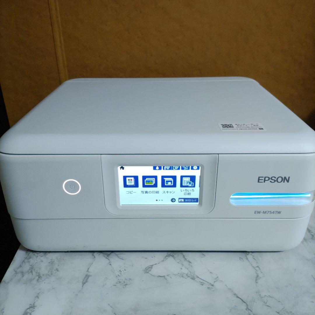 エプソンプリンターエコタンクEW-M754TW総印刷枚数698枚