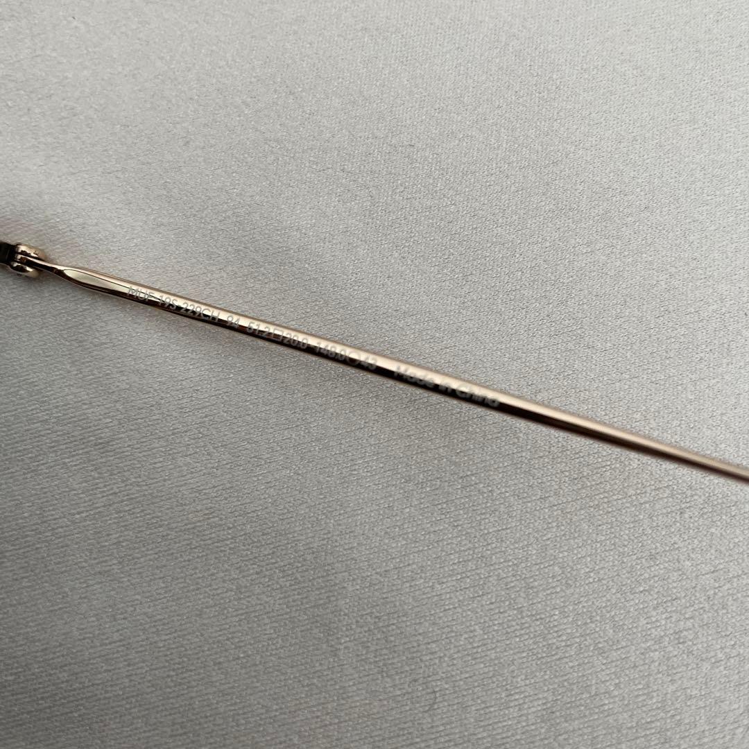 JINS メガネ　度なし　ミッドナイトブルー