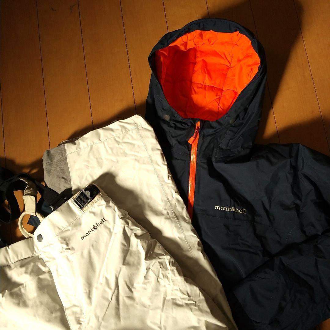 モンベル スキーウェア 上下 160