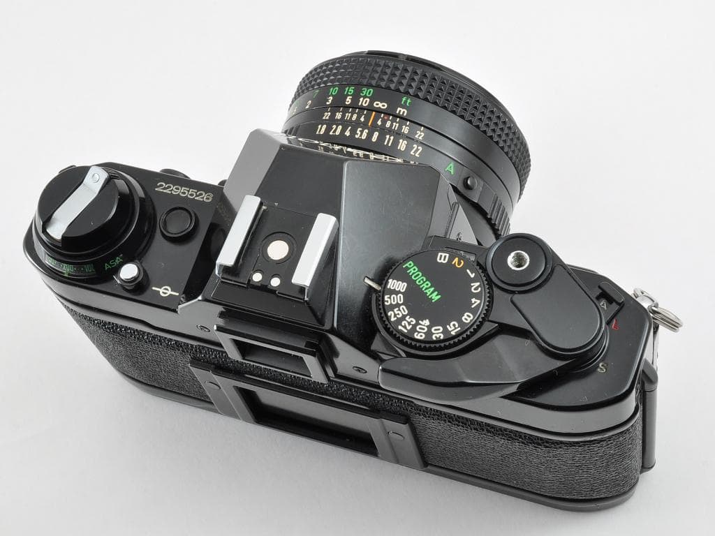 キヤノン AE-1 PROGRAM NEW FD 50mm f1.8 動作確認済