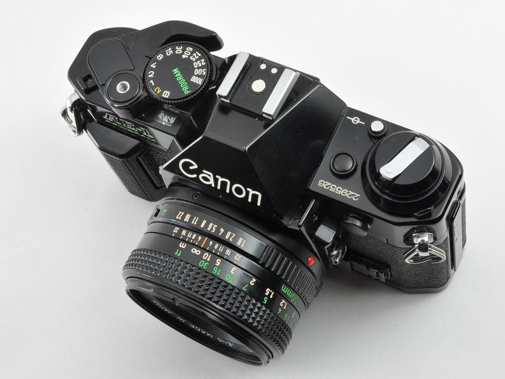 キヤノン AE-1 PROGRAM NEW FD 50mm f1.8 動作確認済