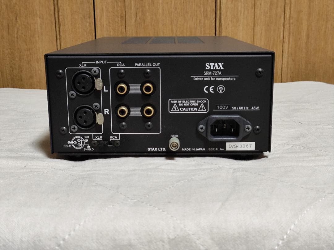 STAX スタックス SRM-727A ヘッドホンアンプ 中古美品