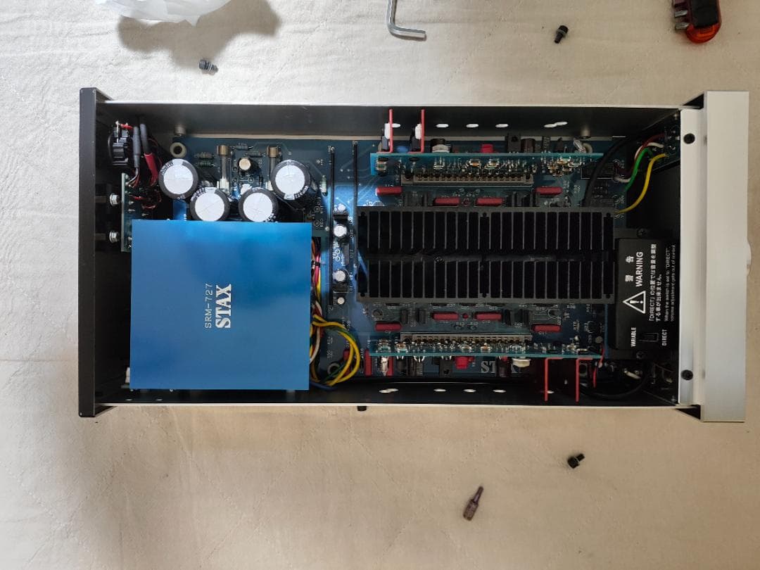 STAX スタックス SRM-727A ヘッドホンアンプ 中古美品