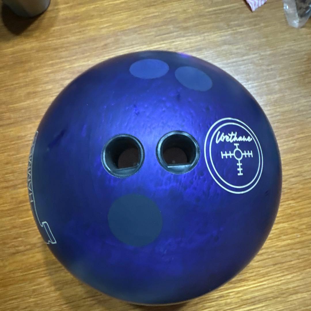 【美品】パープルパールウレタン 15ポンド