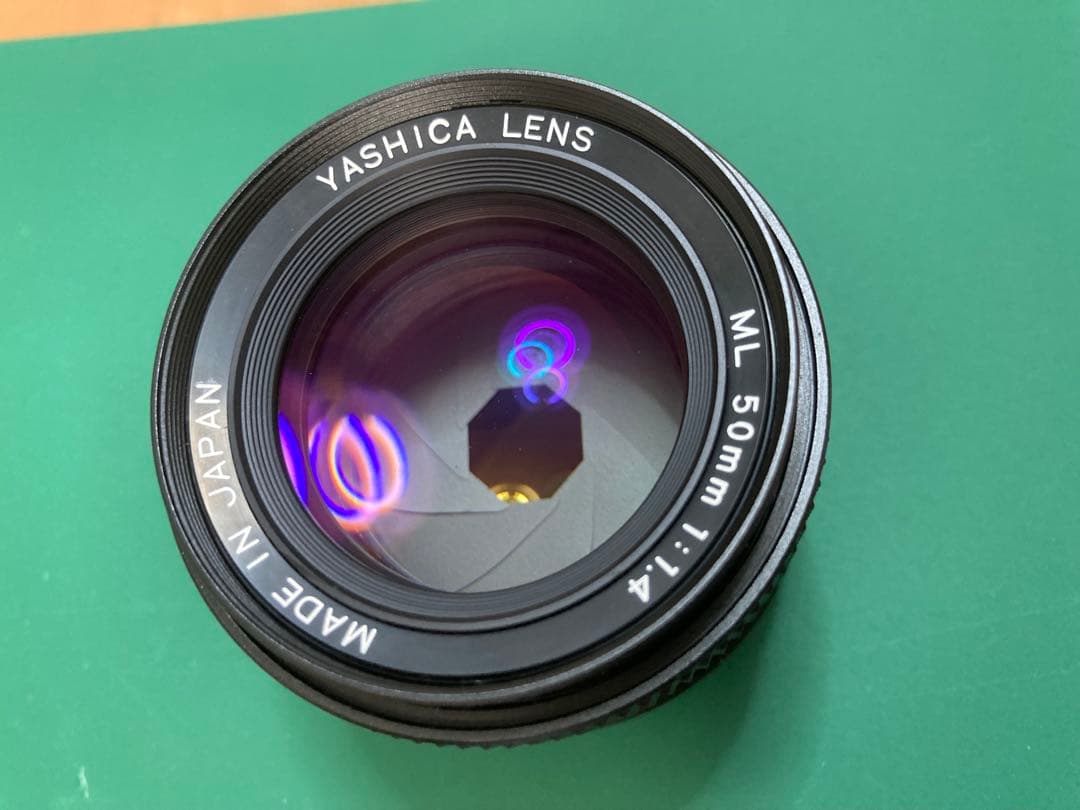 YASHICA レンズ　50mm f1.4 マニュアル