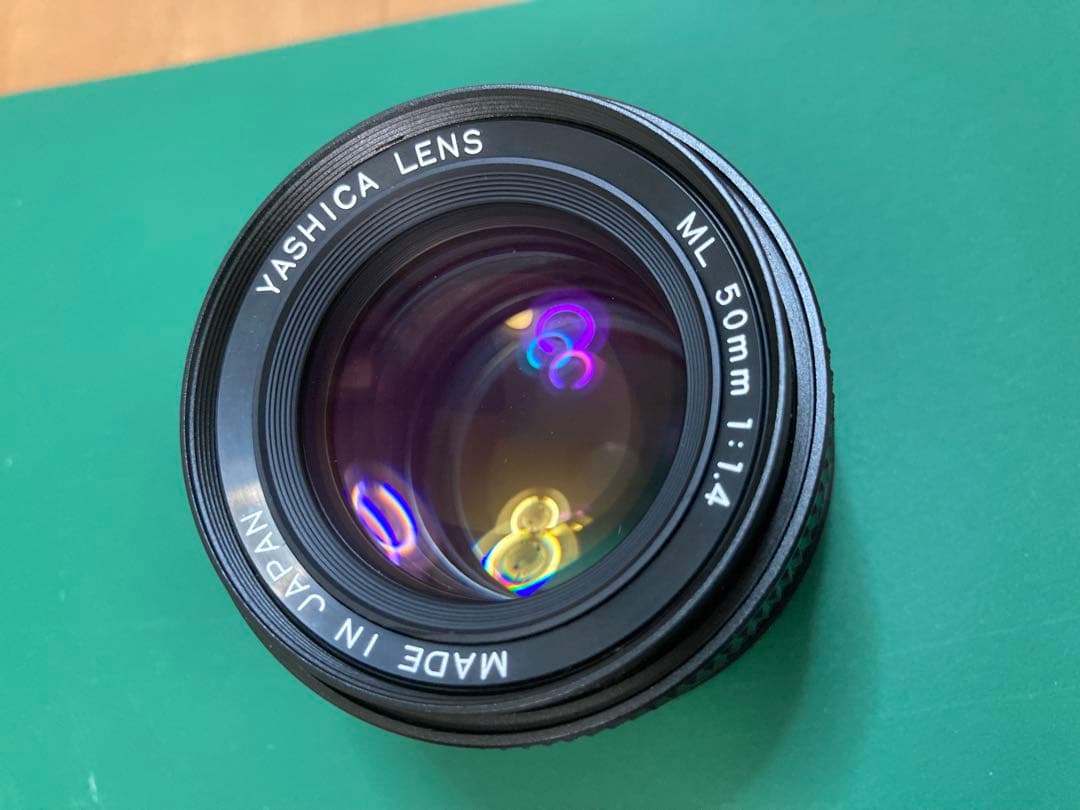 YASHICA レンズ　50mm f1.4 マニュアル