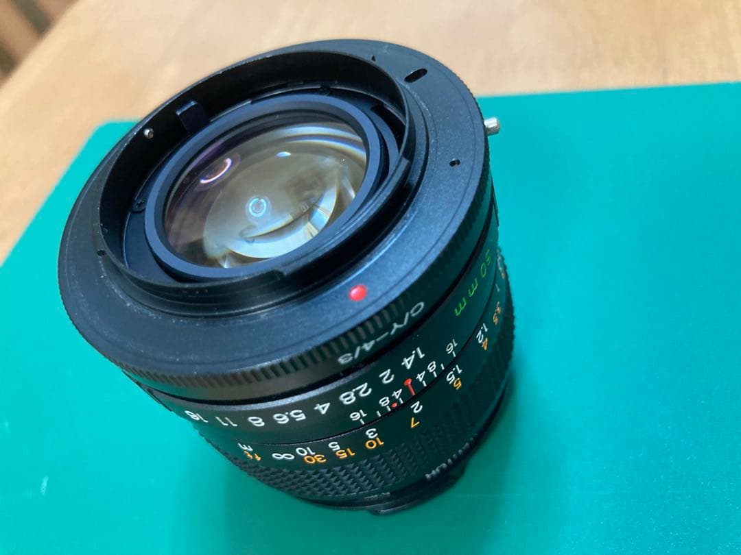 YASHICA レンズ　50mm f1.4 マニュアル